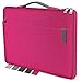 Produktbild sølmo I Design Laptop-Tasche 13-13.3 Zoll, Laptophülle 13,3 Zoll, Stoßfeste Notebooktasche kompatibel mit 13" MacBook Air, MacBook Pro 13, 12.3 Surface Pro, MacBook Air M1 Hülle, Pink / Rosa