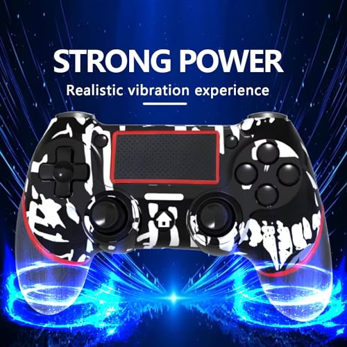Szdilong Upgraded Wireless Controller For Ps4 Gamepad Compatible With Ps4/Pro/Slim/Windows Pc,Joystick For Ps4 With Touchpad/Stereo Headphone Jack/Six-Axis Motion Control/Charging Cable thumb #3