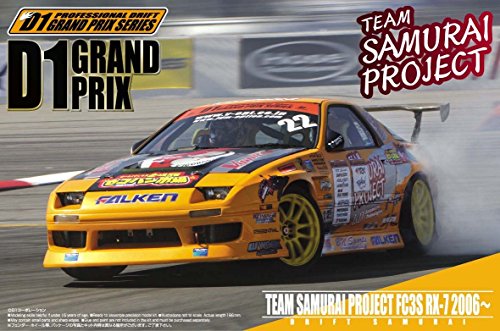 FC3S RX-7 team samurai project 1/24 D1 Grand Prix No.11 maquette voiture de collection japonaise