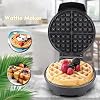 1000W Waffle Maker Iron | Non-Stick Coating | Electric Baking & Frying Pan | Quick Breakfast Kitchen Tool
