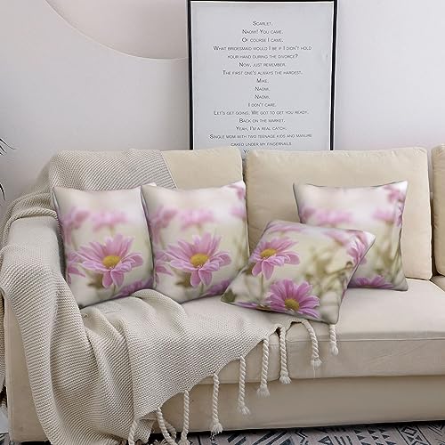 Housse de coussin carrée style rétro aux finitions soignées - 5