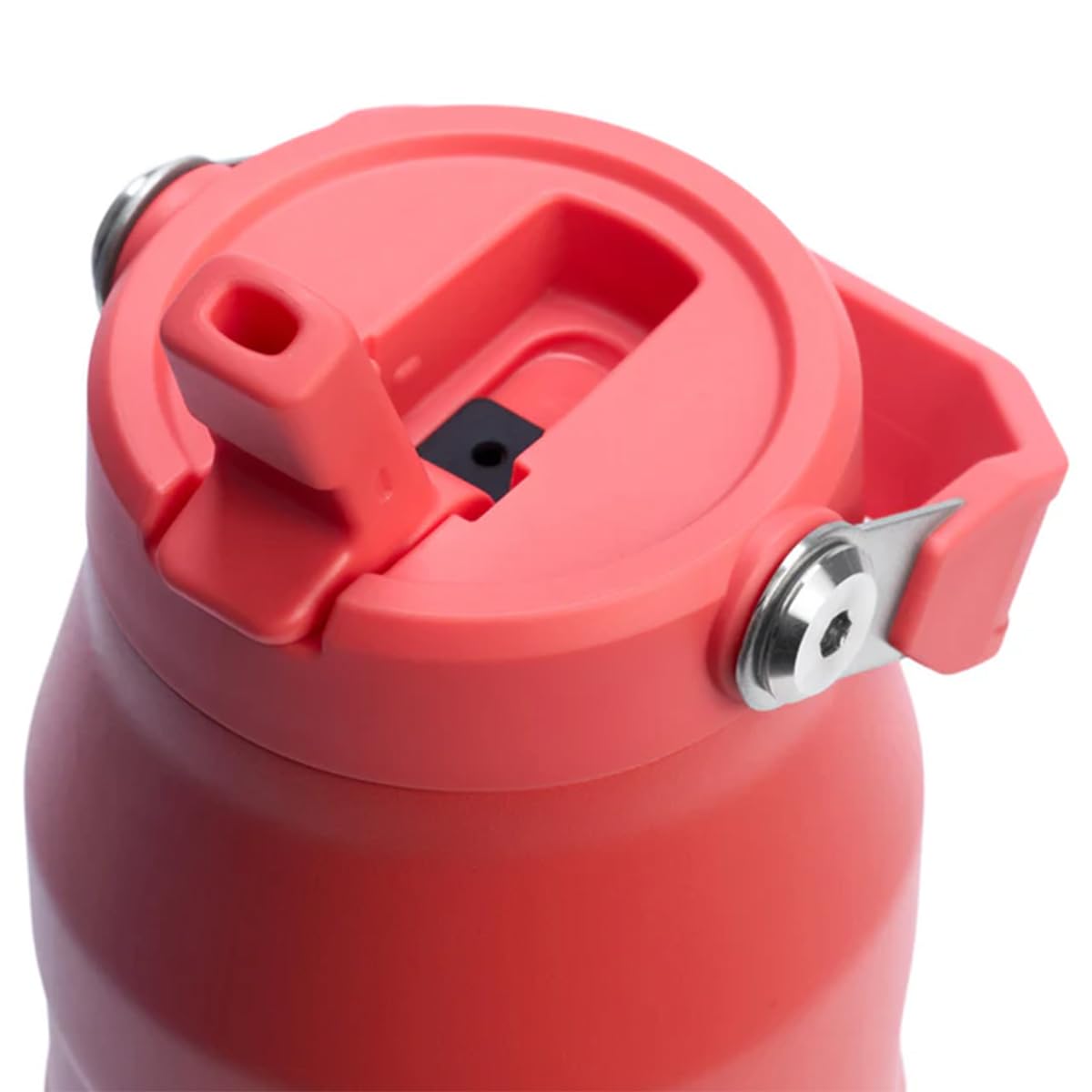 Stanley IceFlow Flip Straw 2.0 - Botella de agua de 1,06 L, color coral caliente, OS
