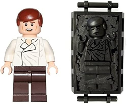LEGO Minifigura de Star Wars - Han Solo con pieza de carbonita