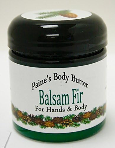 Paine Products, Inc. BALSAM FIR BODY BUTTER Paine's hands & body 120ml with sweet almond oil & shea butter