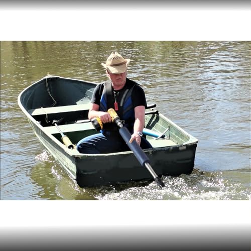 New Extendable Drill Paddle for Canoe Kayak Raft Boat Outdoors Pontoons Fishing Tubes Watercraft Dingy Sailboat