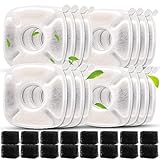 Picture of Pet Fountain Filters Compatible with 95Oz/2.8L Dog Water Fountain, Cat Water (16 Carbon filters+16 Sponge filters)