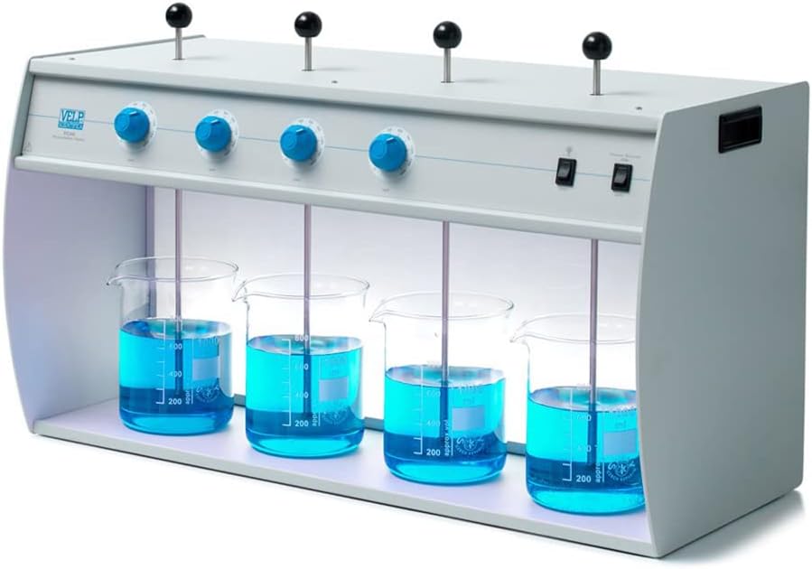 Velp F105A0112 FC6S Flocculator, 100-240V/50-60 Hz, Epoxy Painted Metal Structure
