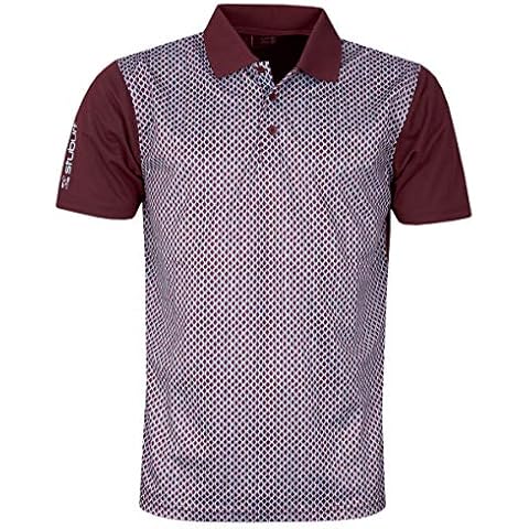 Stuburt Golf Chartsworth Polo Shirt - Burgundy Cover