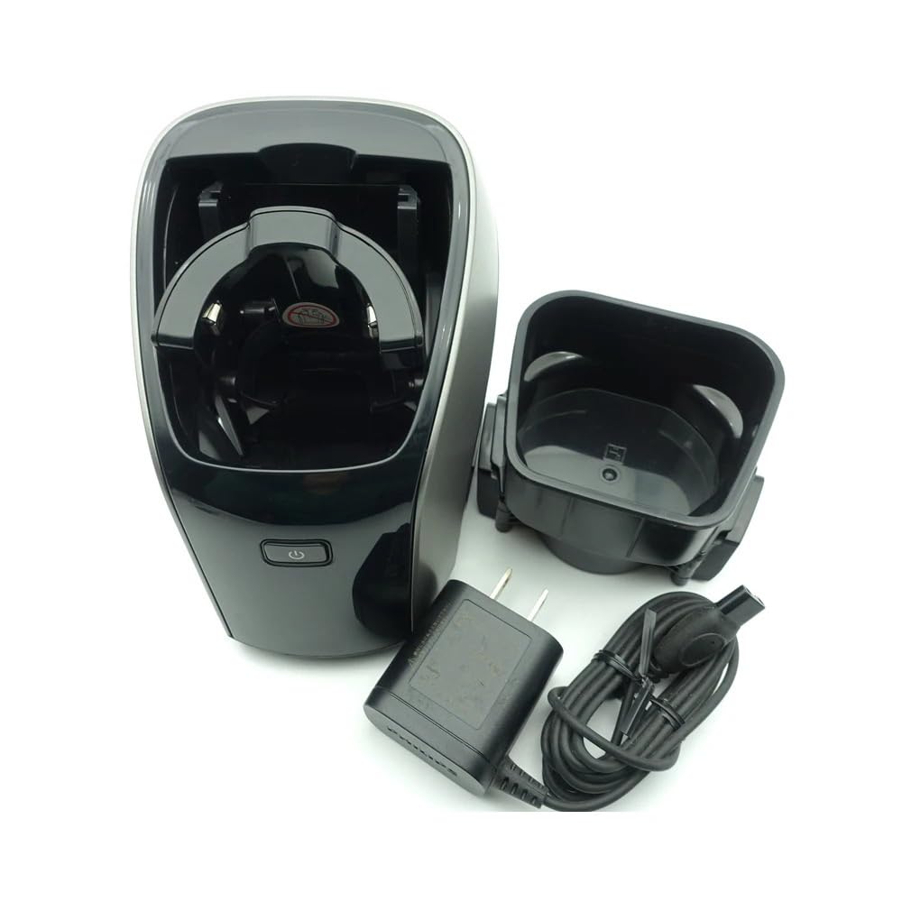 Base De Carga For Maquinilla De Afeitar RQ1000, Compatible Con Philips,RQ1050 RQ1055 RQ1060 RQ1065 RQ1075 RQ1080 RQ1085 RQ1090 RQ1095(US plug and base)