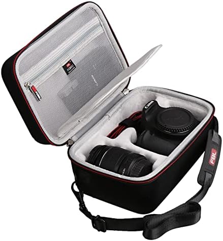 FBLFOBELI Hard Travel Carrying Case For Canon EOS Rebel T7 DSLR Camera with 18-55mm Lens, Camera Protective Waterproof Storage Bag