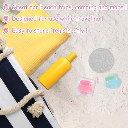 image for RGQSUN 2 Pack Kids Sunscreen Applicator,Sunblock Buddy Brush with Prot
