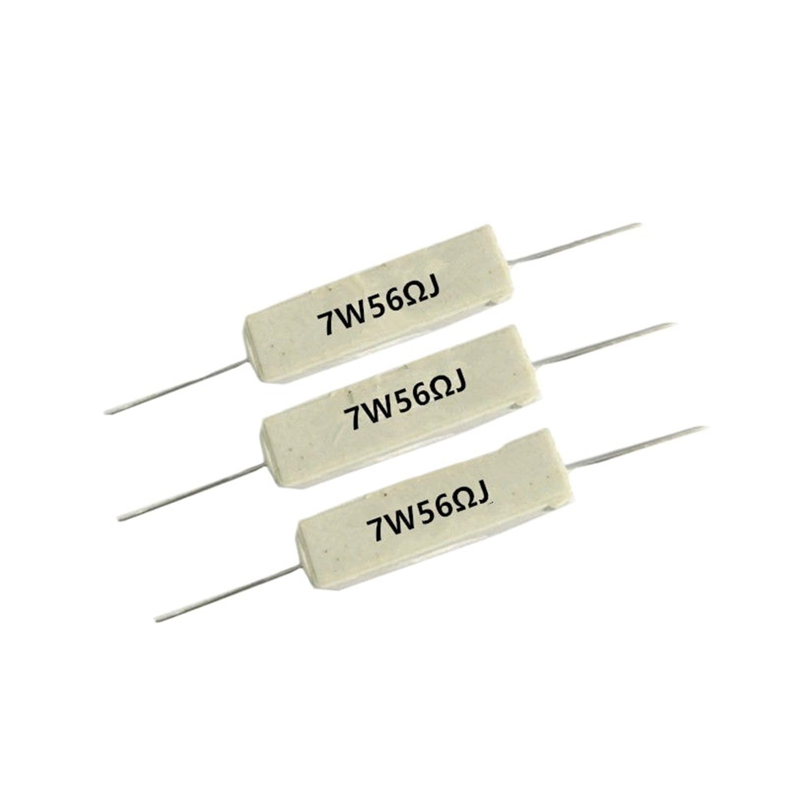 Résistance au ciment pour éviter la surchauffe 7W 10 Ohm céramique