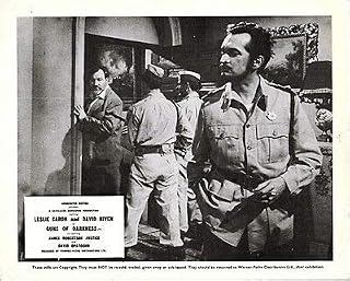 Guns of Darkness Original Lobby Card James Robertson Justice