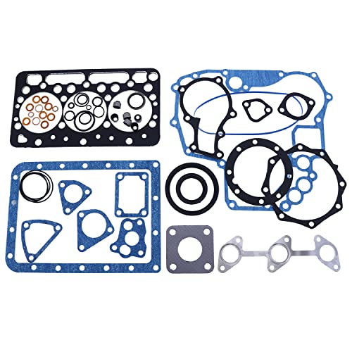 Image of Full Gasket Kit Compatible with Kubota D722 D782 Bobcat 320 453 MT50 MT52 | Upper Lower Set