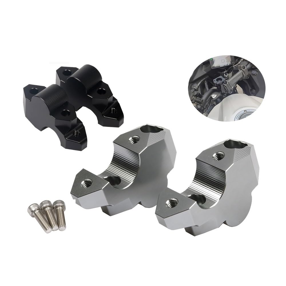 Moto Rialzo Manubrio Adattatore Per CF&MO&TO 650GT 400GT GT 650 GT 400 GT Accessori Moto Manubrio 30mm Maniglia Riser Aumentare Spostare Staffa Kit Di Morsetto