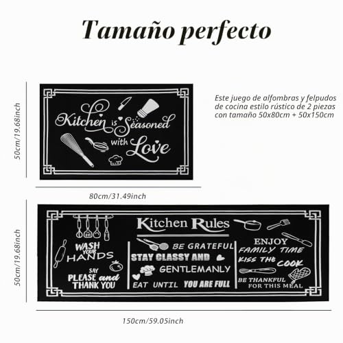 Felpudos lavables para cocina y salón que transforman tus suelos en zonas cómodas 3