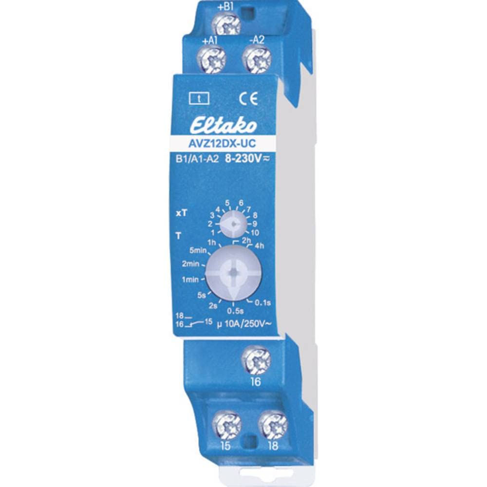 Eltako AVZ12DX-UC - Relé de tiempo analógico y ajustable