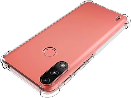 Miniatura 4 de Funda para Motorola E7 Power Clear TPU Moto E7i Power Cuatro Esquinas Cubierta Protectora Transparente Suave Funda