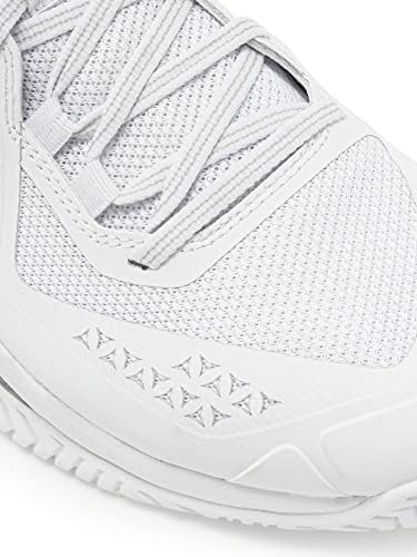 Diadora Men's Blushield Torneo 2 AG Tennis Shoe (White/White/White, 11) | Image 2