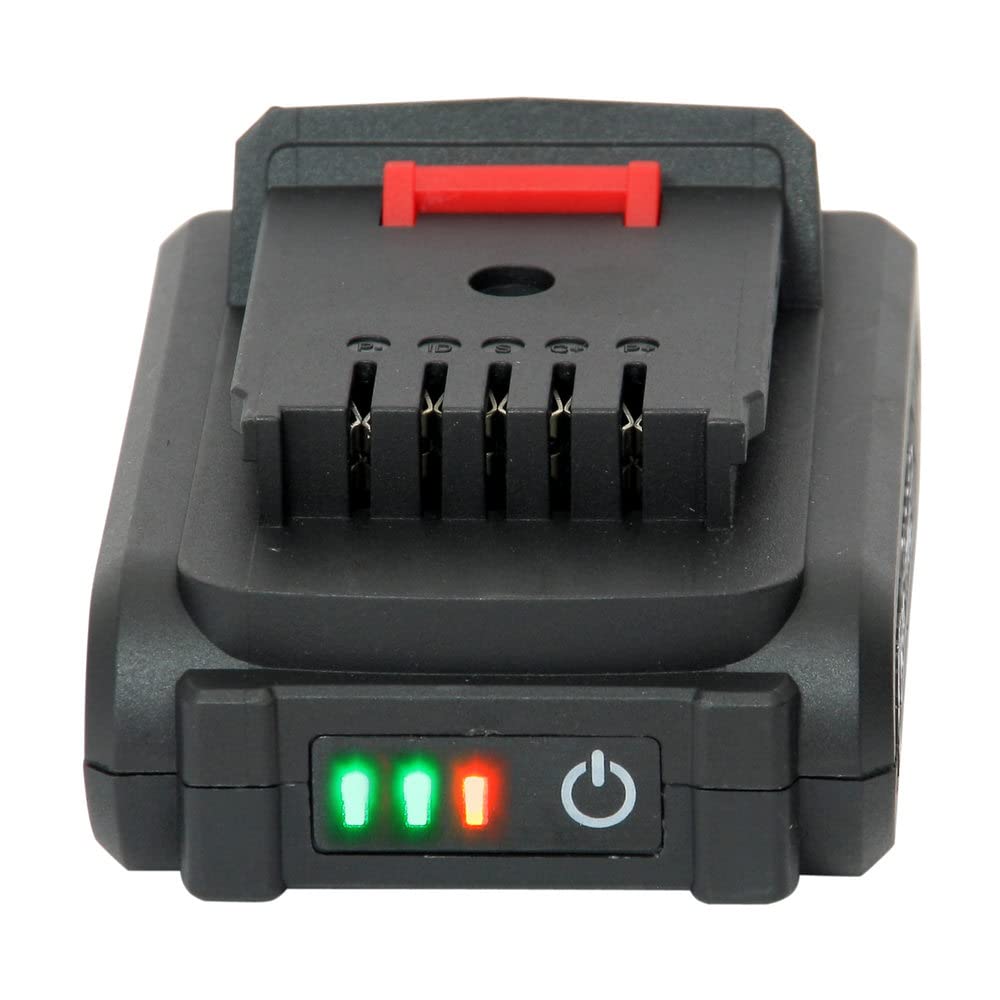 Dino KRAFTPAKET 18V-450W Akku Rohrreiniger elektrisch mit Rohrreinigungsspirale im Set mit 2Ah Akku und 2.5A Ladegerät Rohrreinigungsgerät geeignet für Rohrdurchmesser 19-76m