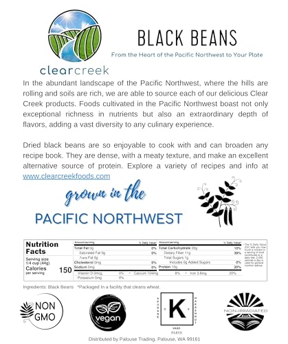Palouse Brand BB-4-LIN Washington State Black Beans thumb #4