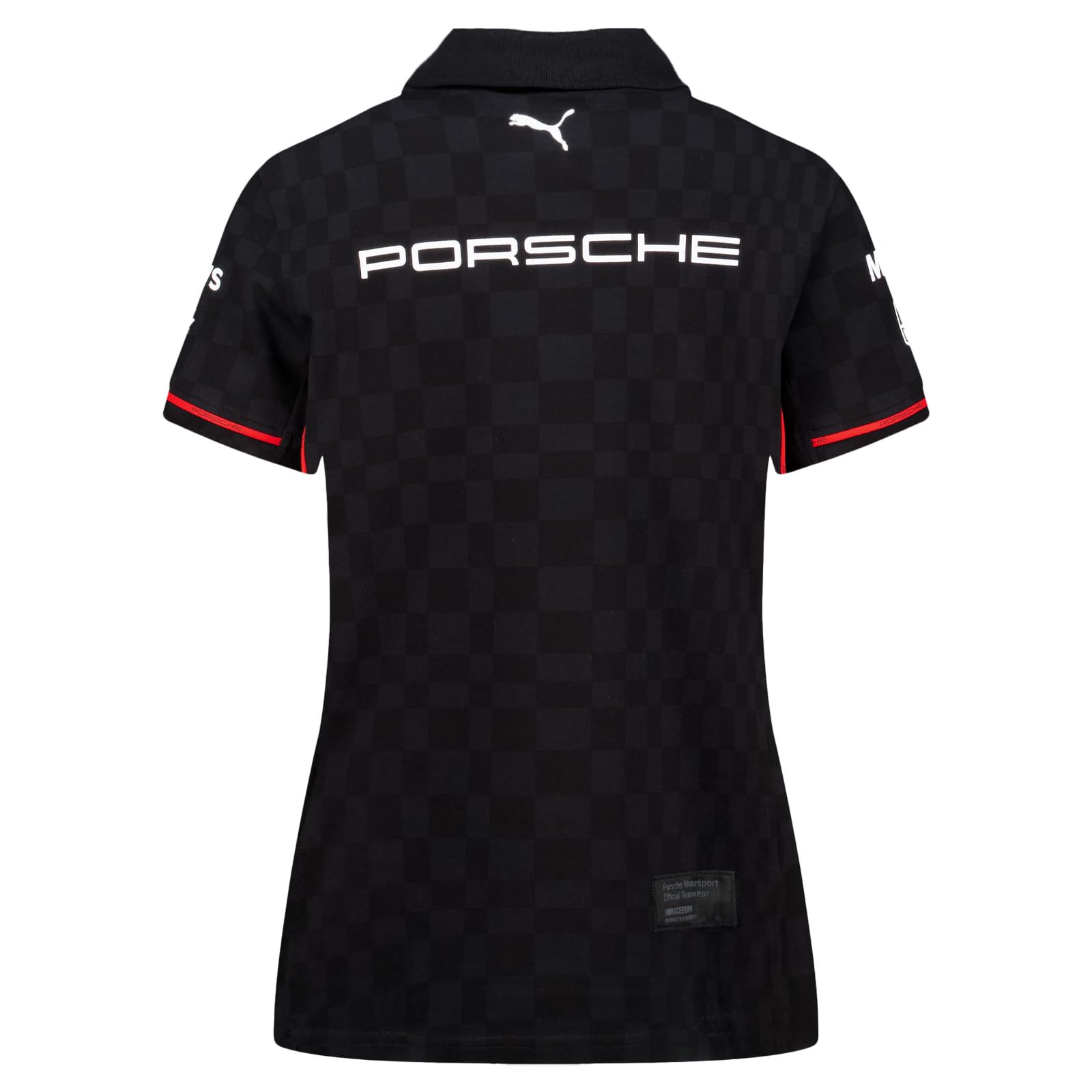 PUMA Porsche Motorsport Polo del Equipo para Mujer - Negro