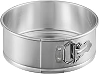 Soro Essentials 8x3 Inch Deep Aluminum Springform Pan - Leak-Proof Cheesecake Pan with Quick Release Latch & Removable Bottom
