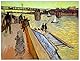 ArtPlaza TW90595 Van Gogh Vincent - Bridge Dekorative Paneele, Holz MDF, Multifarbiert, 120x90 Cm