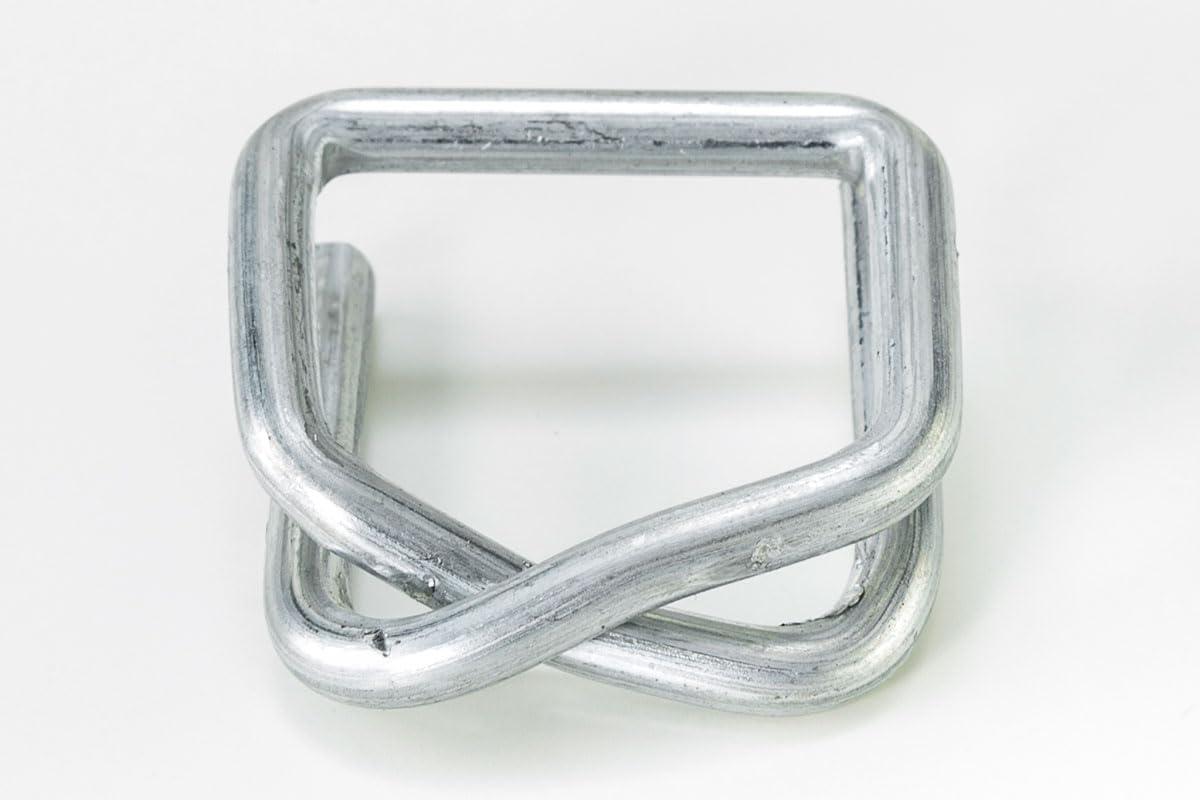 1000 X metal Hebillas/Pinzas para fleje/textilumreifungsband/del paquete de banda, 16 mm