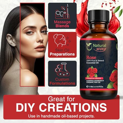 Aceite Esencial de Rosa para Aromaterapia 120 mL miniatura 6