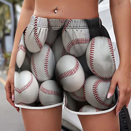 Women Casual Cotton Shorts Lightweight Comfy Elastic Waist Shorts Summer Pull On Short Indenpendent Day Shorts #TOP1