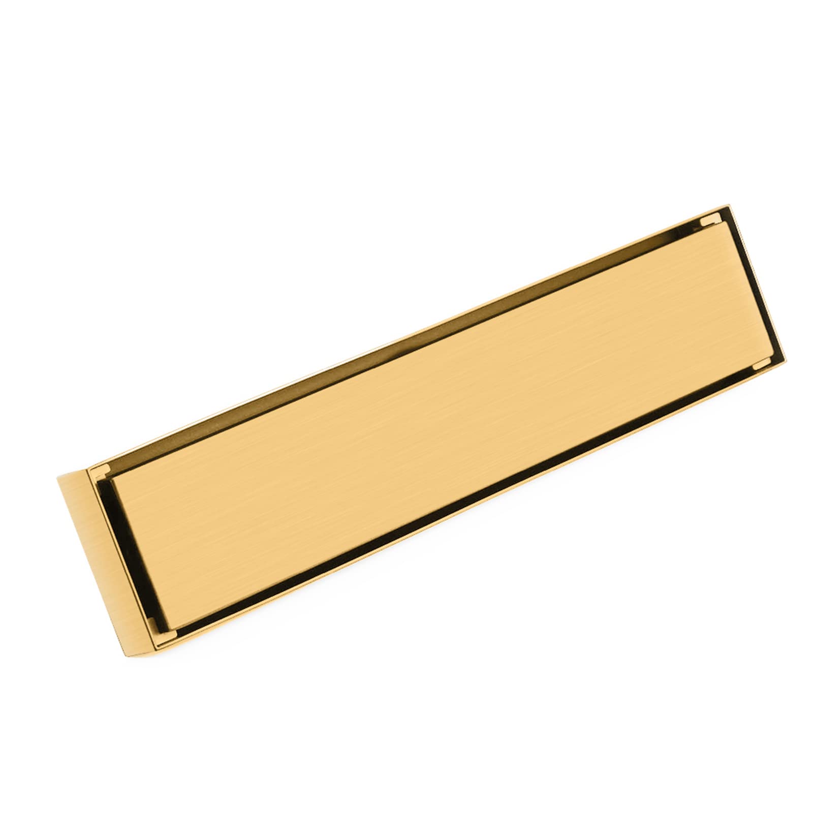 Canaletta Scarico per Doccia, 2 in 1 Piletta Doccia a Pavimento Acciaio Inossidabile Scarico Doccia a Pavimento Canalina di Scarico Doccia con Flangia, Raccogli Capelli Doccia,Brushed Gold