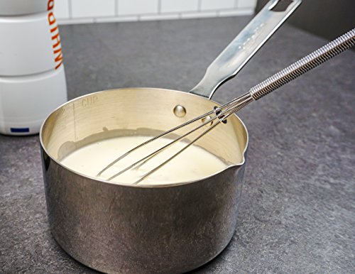 RSVP International Endurance Stainless Steel Measuring Pan Scoop, 2 Cups | Dry or Liquid | Baking or Cooking | Perfect for Feeding Pets, Cat Dog Food, Bird Seed, etc. | Dishwasher Safe - Thumbnail 5