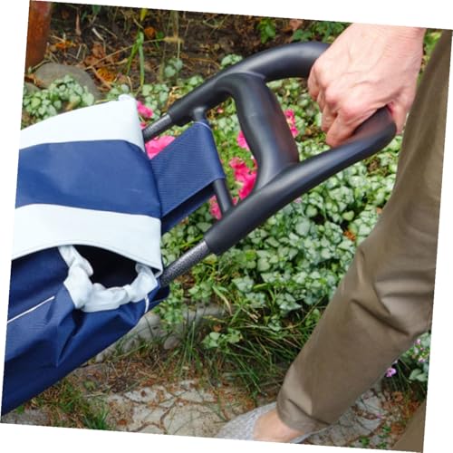 Asa de agarre para carrito de compras de plástico negro pack de 2 repuestos compatibles 5