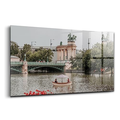 Tableau en verre coloré 120x60cm Wallfluent pour sublimer un grand mur vide et sombre