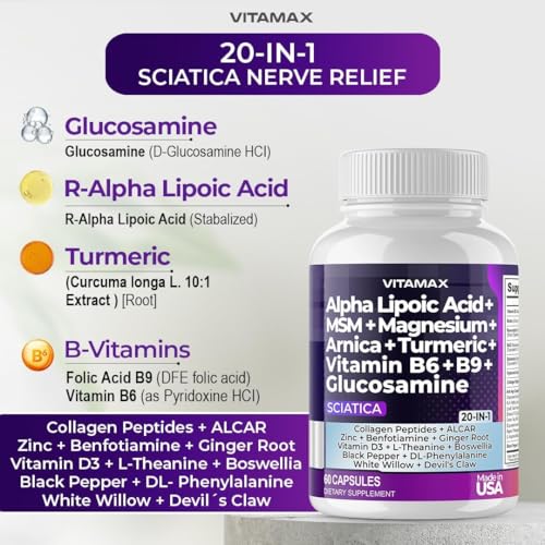 Vitamax Sciatic Nerve Support Supplement