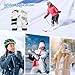 Touchscreen Ski Gloves for Women, Thermal Winter Gloves for Outdoor Sports, Waterproof, Windproof, 1 Pair