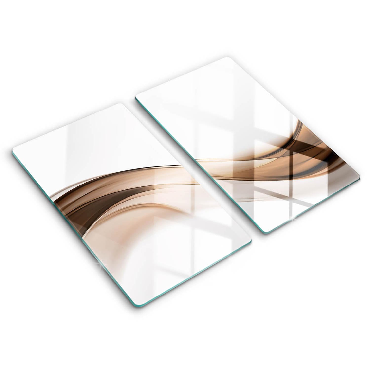 Planche induction vitrocéramique 2x30x52cm Wallfluent protection plaque de cuisson