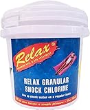 Relax 5kg Shock Chlorine Granules Swimming Pool Chemicals