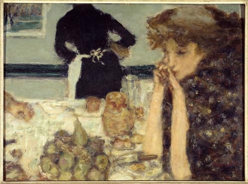 Tableaux Graffiti Art Mural le petit déjeuner de Misia Pierre Bonnard 60x90cm SERENDIPITP