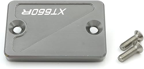 Piezas de motocicleta para Yamaha XT660R 2004-2014 Tapa de la cubierta del depósito del líquido de frenos delanteros (color  titanio)