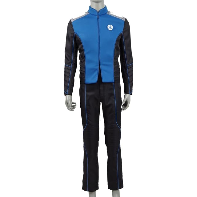 Adult Spaceship Orville Halloween Costume Mens Orville Five Departments Crew Uniform