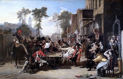 Affiche Arts David Wilkie pour Créer une Ambiance de Salon Chaleureuse
