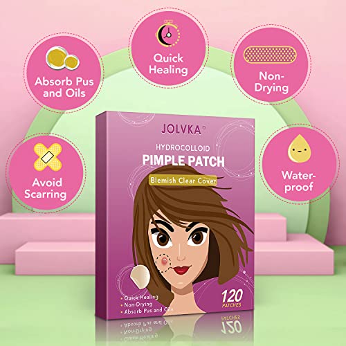 Pimple Patch Jolvka Akne Pickel Patch 120 Stück
