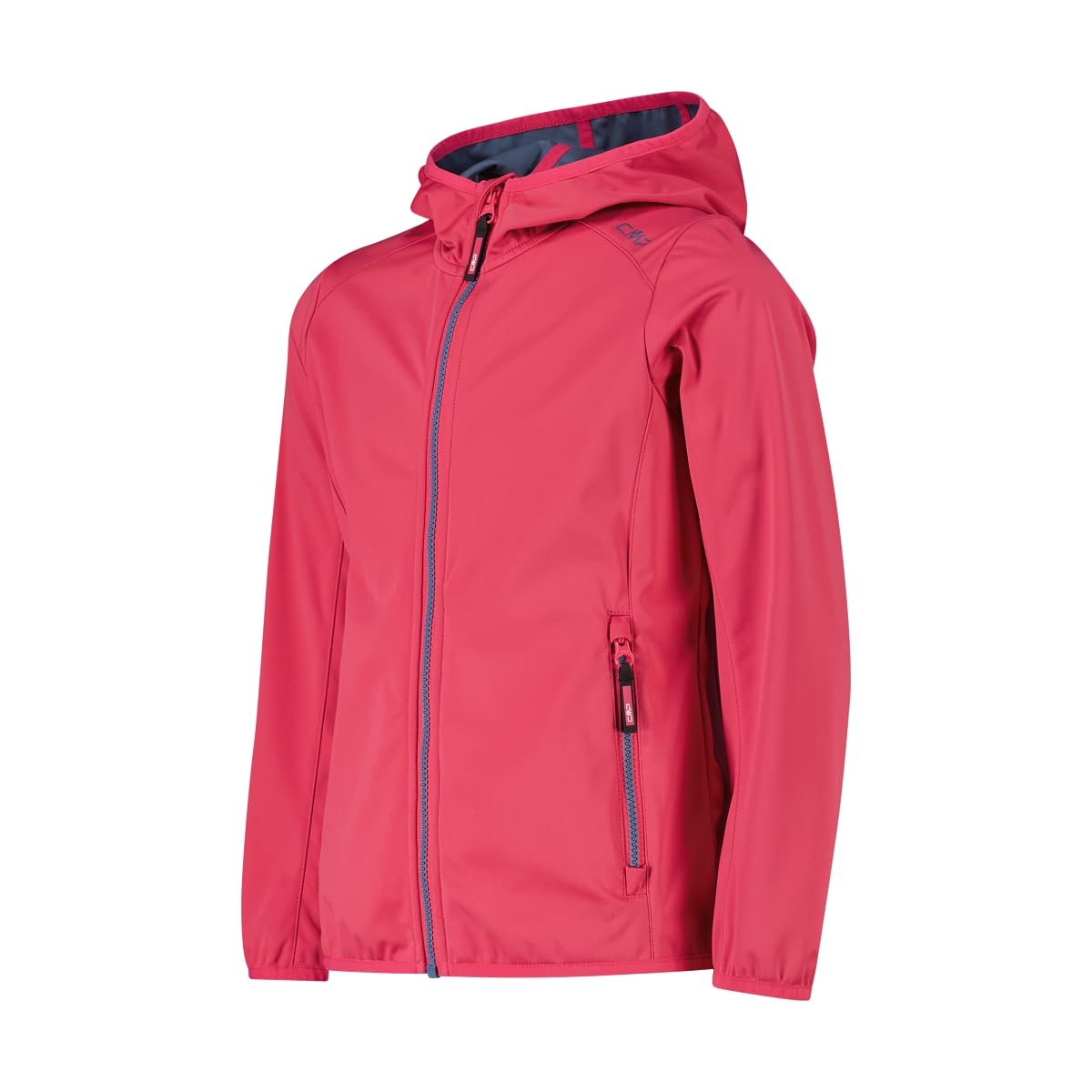 CMP Giacca in softshell leggero da bambina con cappuccio fisso, 39A5115
