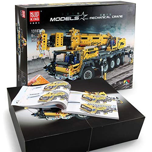 Gedar Technic Riesenkranich Doppelfernbedienung 1:8 Mobiler Kran mit 8 Motoren, sehr schwer zu montieren, mechanisches… – Bild 5