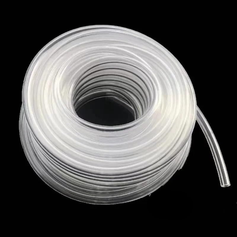 Schlauch PVC-Rohr, transparentes Wasserrohr, 8 mm, Rohre, Schläuche, Aquarienschläuche, Wasserpumpenschläuche, Gartenschlauch, 5 Meter, 10(Transparent 8mm X 10mm,15 meters)