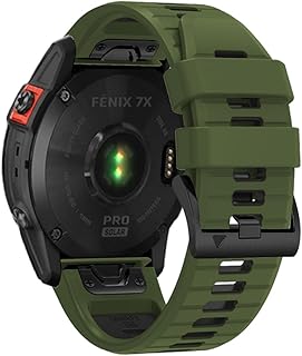 AISPORTS Compatible for Garmin D2 Delta/D2 Mach 1 Band Silicone, 22mm Quick Fit Watch Band Soft Breathable Sport Wristband Bracelet Replacement Band for Garmin Epix Gen 2 47mm/Epix Pro Gen 2 47mm