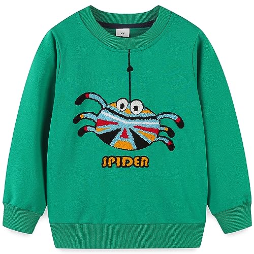Image of Bumeex Toddler Boy's Kids Crewneck Pullover Sweatshirts 2-7Year