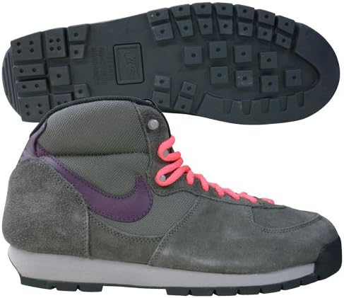 Amazon ナイキ トレッキングシューズ メンズスニーカー エア アプローチ Mid ミッドフォグ ワイン シルバー Nike ナイキ ハイキング トレッキングシューズ